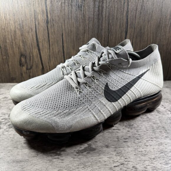 NIKE 2017 AIR VAPORMAX FLYKNIT Gray Shoes Sneakers Men’s Size 12 main image 8